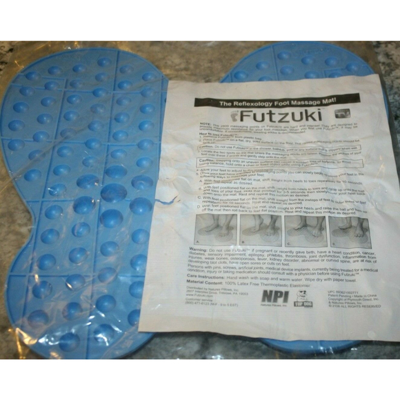 FUTZUKI REFLEXOLOGY FOOT PAIN RELIEF MAT 2800 POINTS MASSAGERS NEW - Picture 3 of 4
